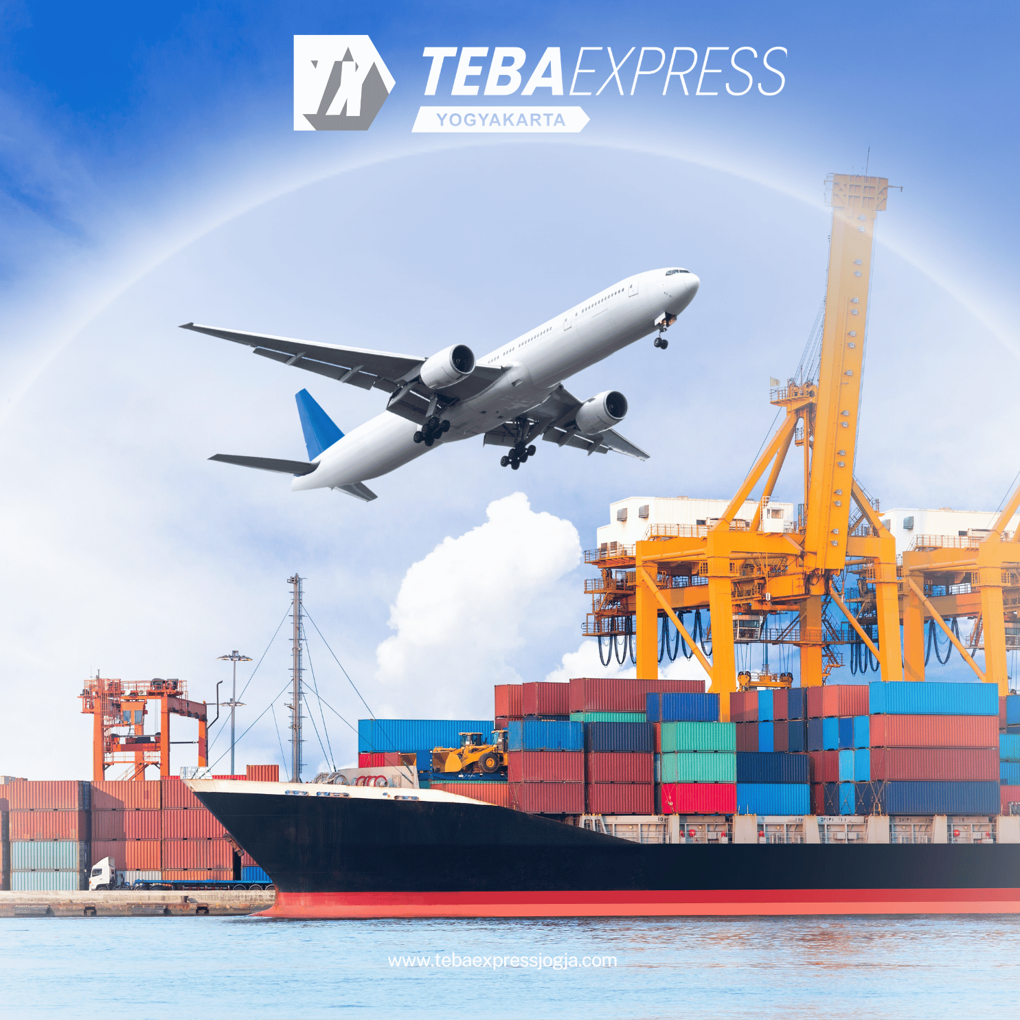 Jasa Pengiriman via Udara, Darat, Laut